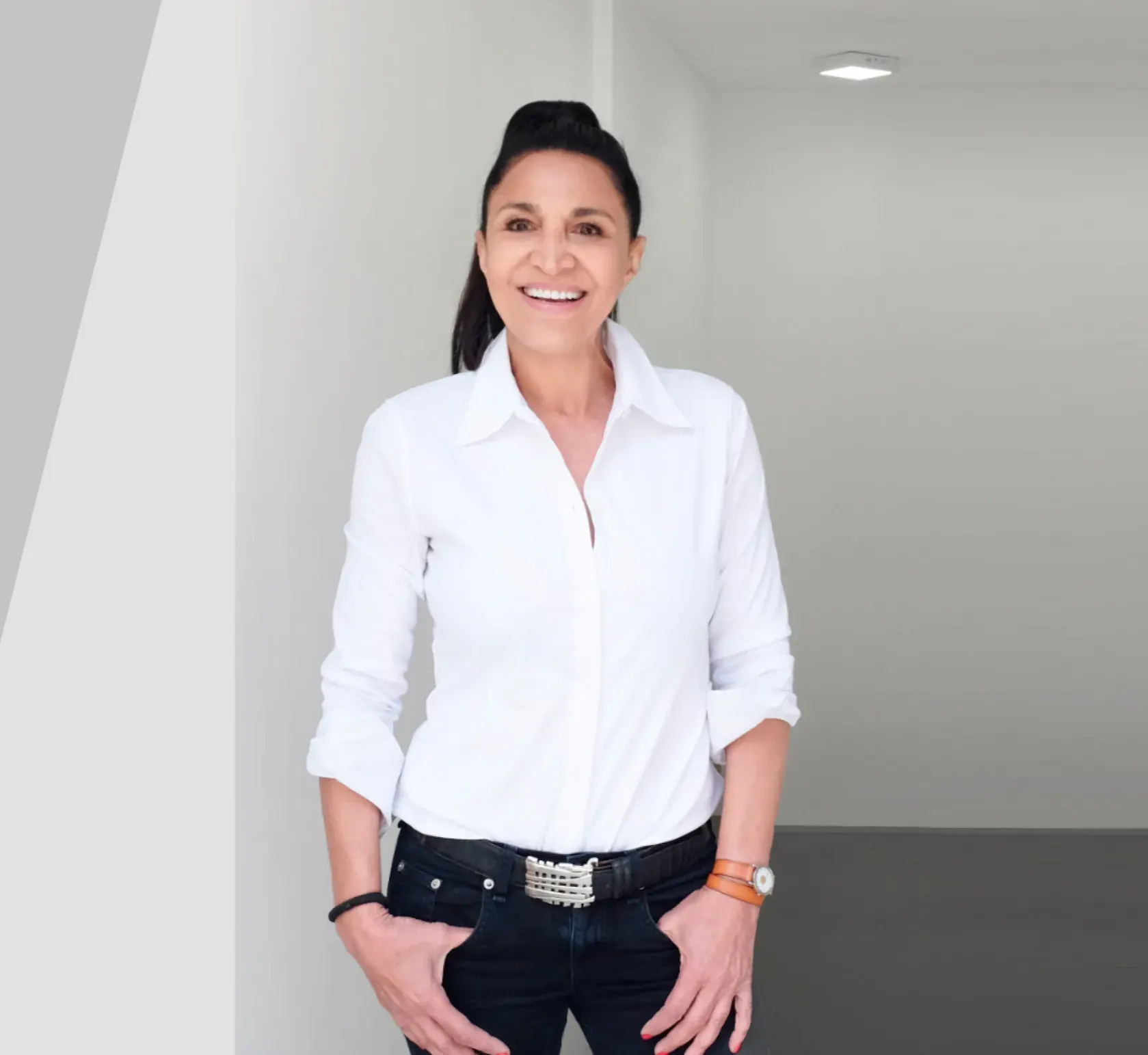 Dr. Patricia Moezinia in the Empower Your Smile office